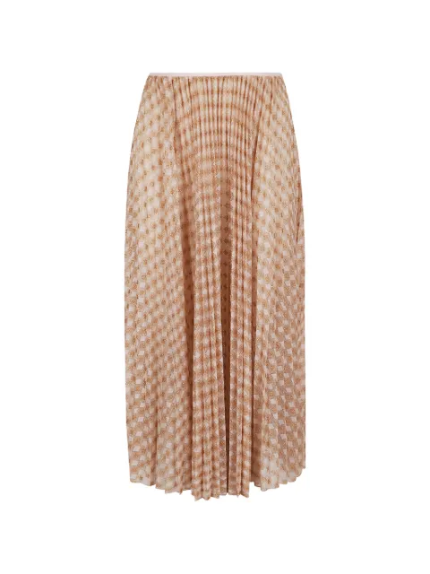 Forte Forte pleated midi skirt Neutrals 14596MISKIRT