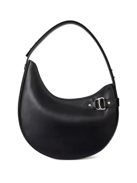 Lauren Ralph Lauren Tasha buckle-detail shoulder bag Black 431980156002