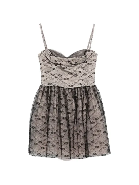 Valentino Garavani Pre-Owned 2010s lace dress Neutrals VA600ADD