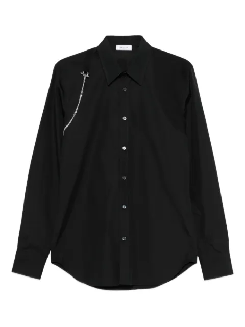Alexander McQueen chain pin shirt Black 851803QNAAD