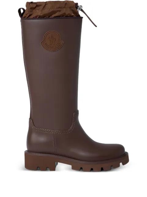 Moncler layered rain boots Brown L209B4G00180M4522