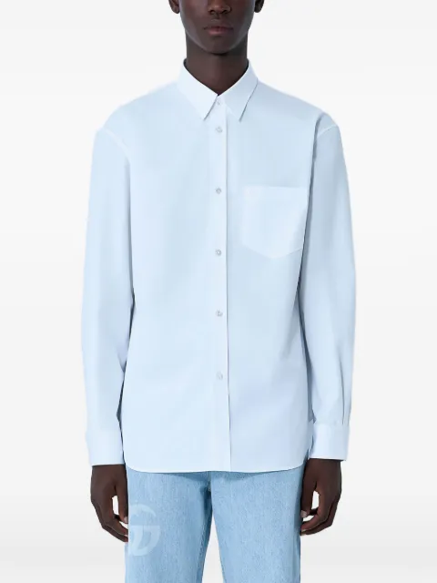 Gucci long-sleeved cotton shirt White 814552Z7AOR9000