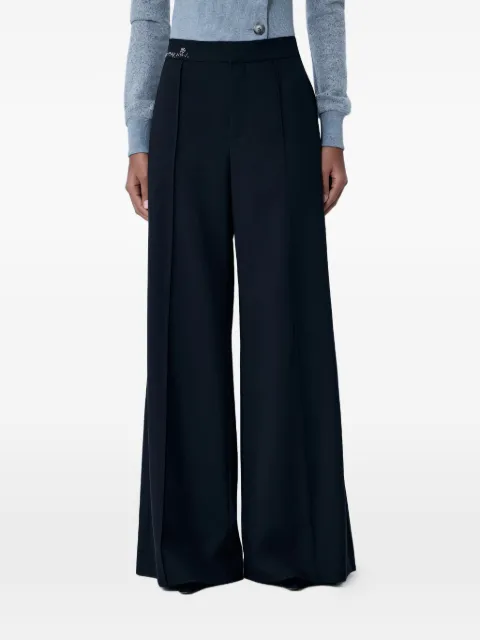 Marni high-waisted wide-leg trousers Black PAMA0617SUUTW83900N99