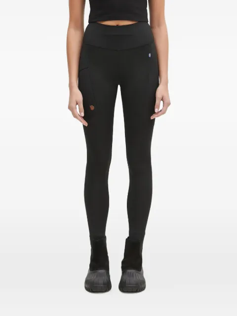 Fjällräven Abisko side-pocket leggings Black F84773