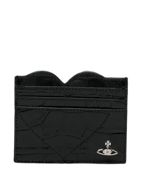 Vivienne Westwood orb-embossed cardholder Black 5403000MWL0098N401