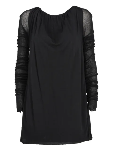 Rick Owens Vintage long-sleeve mini dress Black RM30062543