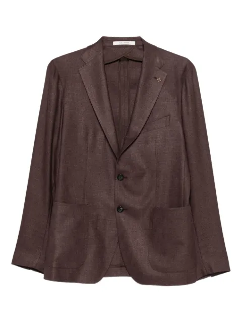 Tagliatore patch-pocket blazer Brown 1SMC22KPEB300001U