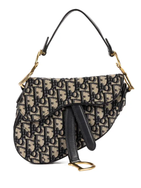 Christian Dior Pre-Owned Saddle shoulder bag Neutrals 19MA0116