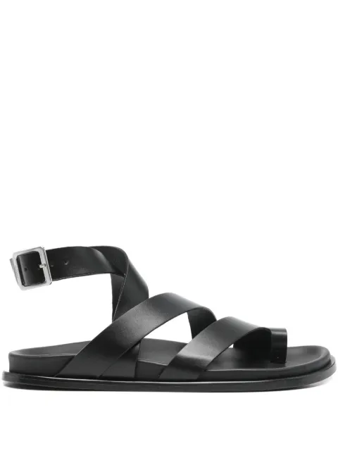 ALOHAS Tide toe strap sandals Black S10113301BLK