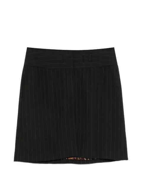 Dolce & Gabbana Pre-Owned 2000s pinstripe mini skirt Brown DG250ADI