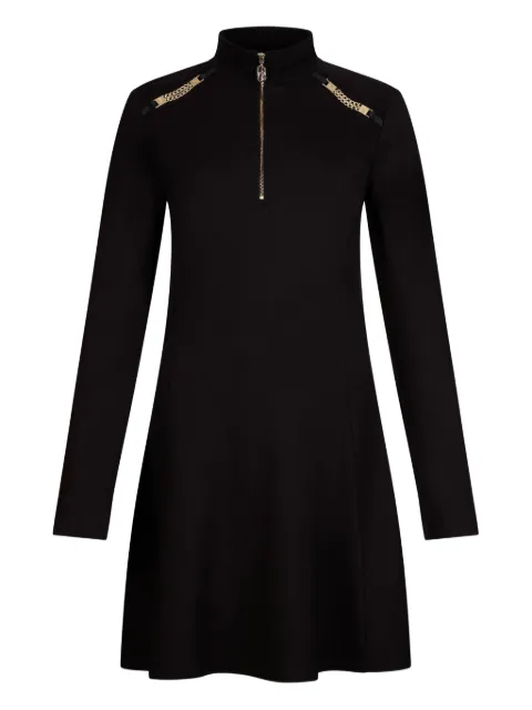 LIU JO short Milano stitch dress Black TA6019JS18222222