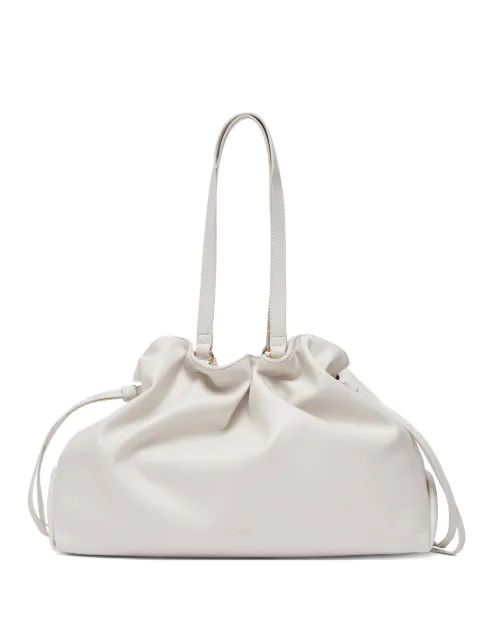 LIU JO large Riccy shoulder bag White AA6098E0958X0459
