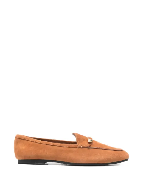 Love Moschino gold-tone hardware loafers Brown JA10031G1OJA0