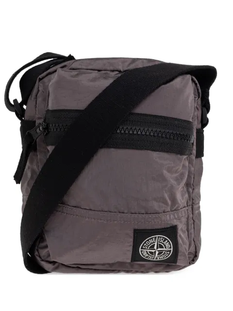 Stone Island zip cross body bag Grey L1S159200015S0251