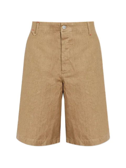 Jacquemus buttoned denim shorts Brown SOM00544AD00058