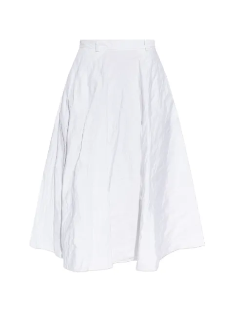 Moschino flared skirt White A01210533