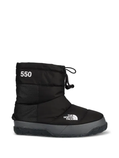 The North Face logo-print snow boots Black NF0A5LWCKT01