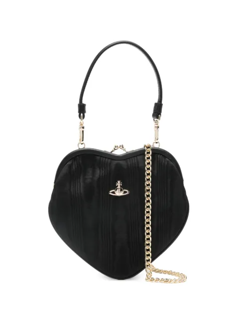 Vivienne Westwood heart orb satchel Black 4B01000CWW01F4