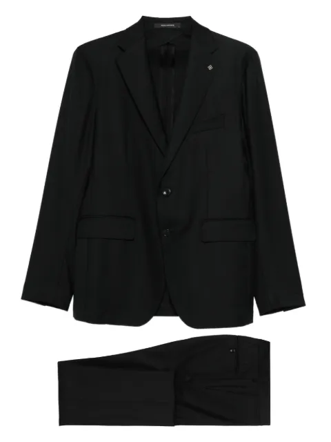 Tagliatore flap-pocket suit Black 2SMC22B01