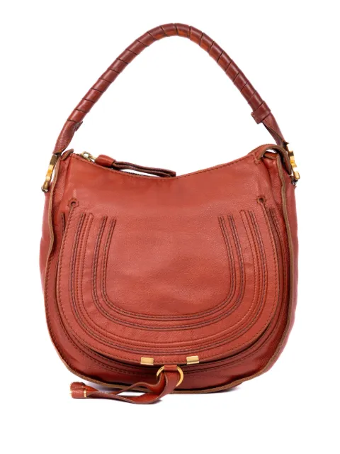 Chloé Pre-Owned Marcie shoulder bag Brown 1105623