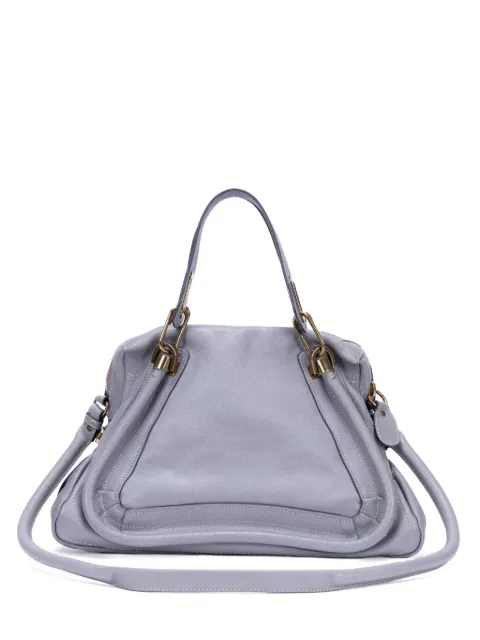 Chloé Pre-Owned Paraty shoulder bag Grey 0111357652