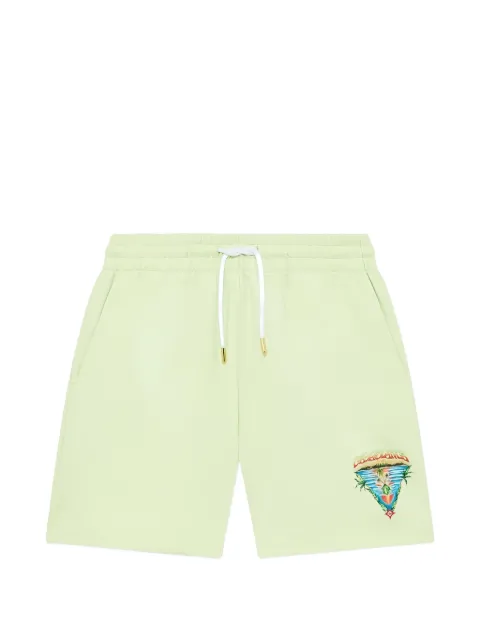 Casablanca graphic-print shorts Green MSP26JTR00309
