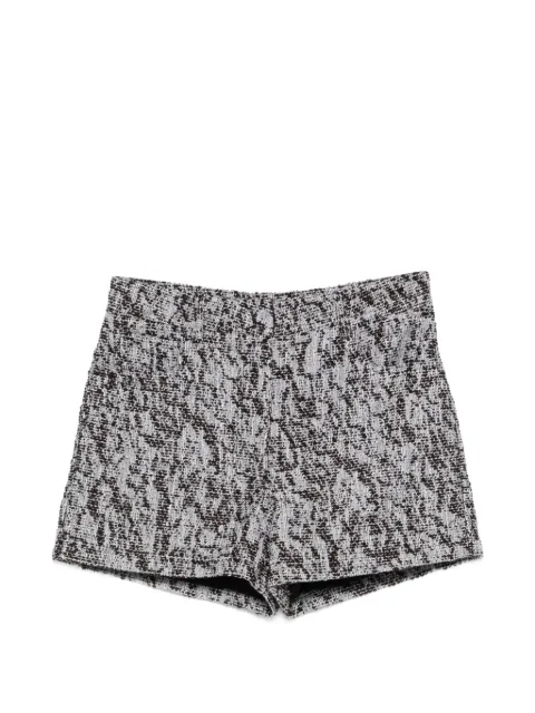 IRO Edela textured shorts Brown WP30EDELA