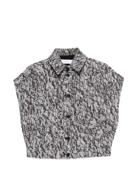 IRO Estel buttoned shirt Brown WP100ESTEL