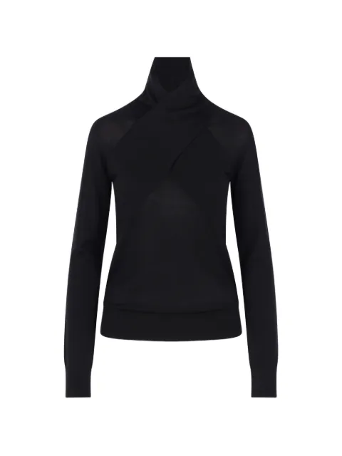 TOTEME turtleneck sweater Black 261WRT0577YA0226001