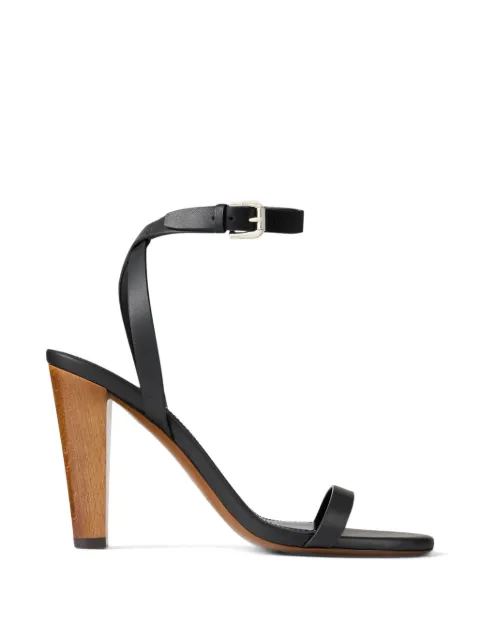 Ralph Lauren Collection strappy buckled heeled sandals Black 800P17057002