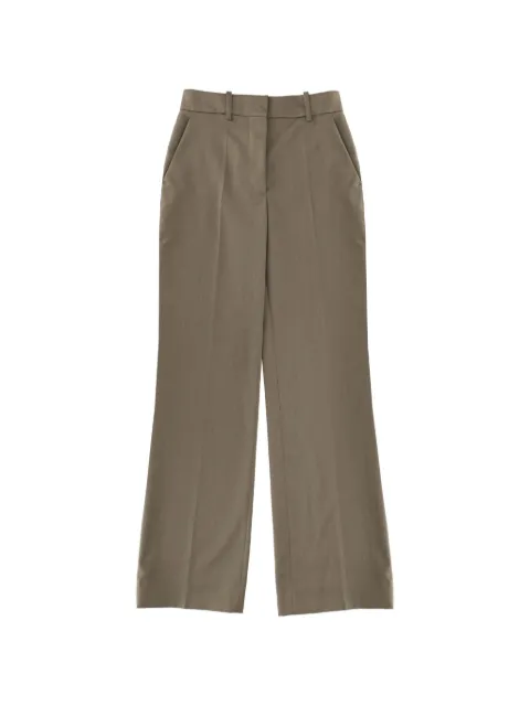 Victoria Beckham melange tailored trousers Green 1126WTR004852E