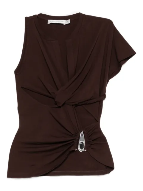 Christopher Esber pendant-detail top Brown 25041417