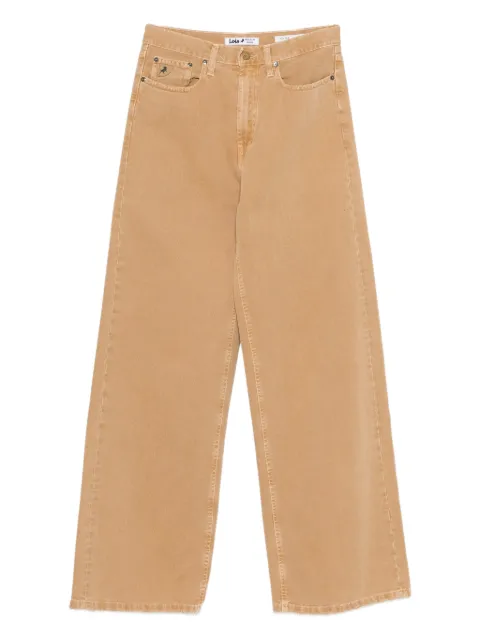 LOIS JEANS Skater wide-leg denim Neutrals 32277963