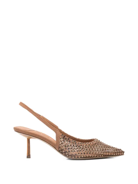 Le Silla Gilda pointed-toe pumps Brown 2299U060P1PP723