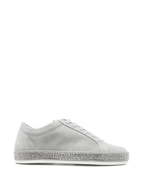 Le Silla Andrea round-toe embellished sneakers Grey 1616S020M1PP