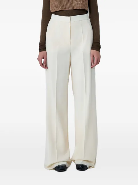 Max Mara high-rise pleated trousers Neutrals 1136131600600