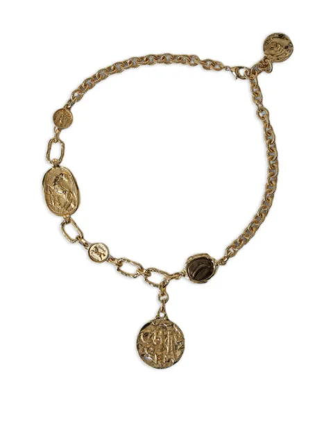 Chloé coin-pendant chain necklace Gold CH26SJN10CB7
