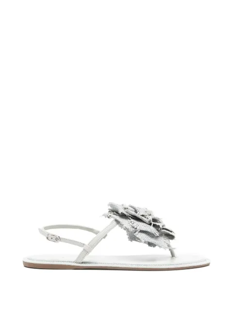 Le Silla rose-detail sandals Grey 1214B020MTPP