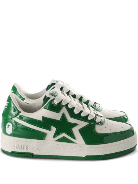 A BATHING APE® star motif sneakers White 1L80291305