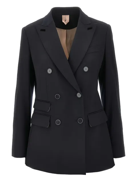 Max Mara Sart double-breasted blazer Blue 2611041071600
