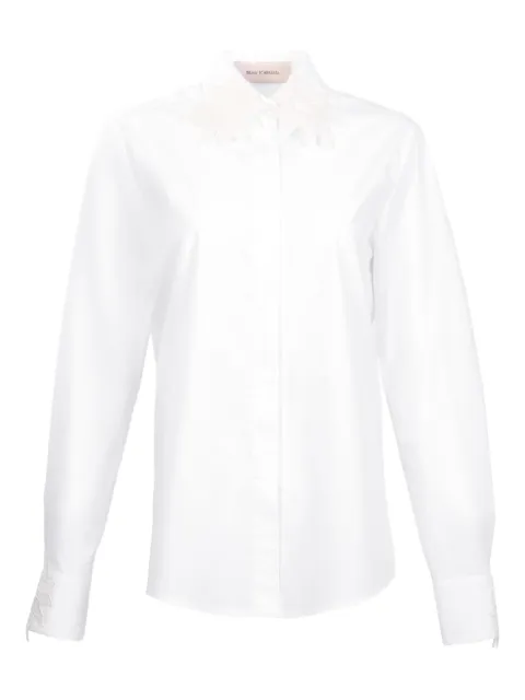 Silvia Tcherassi Naroa floral-detail shirt White ST260010