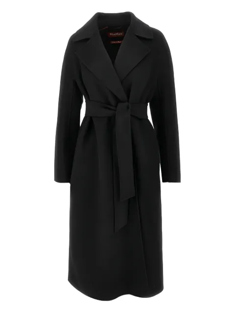 Max Mara Cles belted coat Black 2616011011600