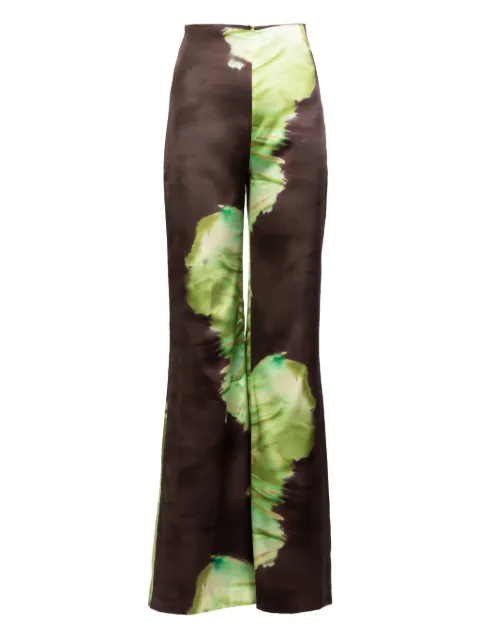 Silvia Tcherassi Andie floral trousers Brown ST260029