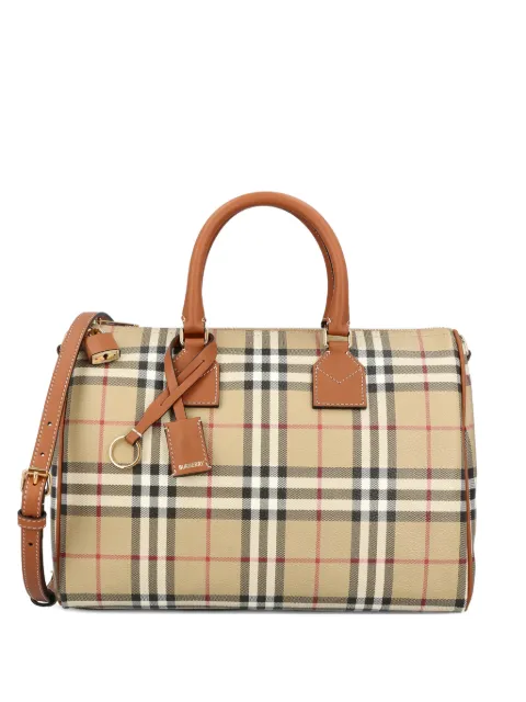 Burberry Check bowling bag Neutrals 8119049