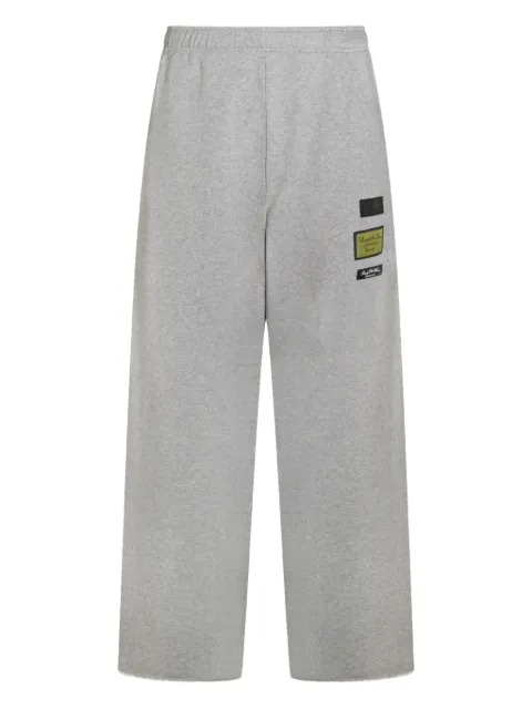 MM6 Maison Margiela patch-pocket track pants Grey SH0KA0072M25025