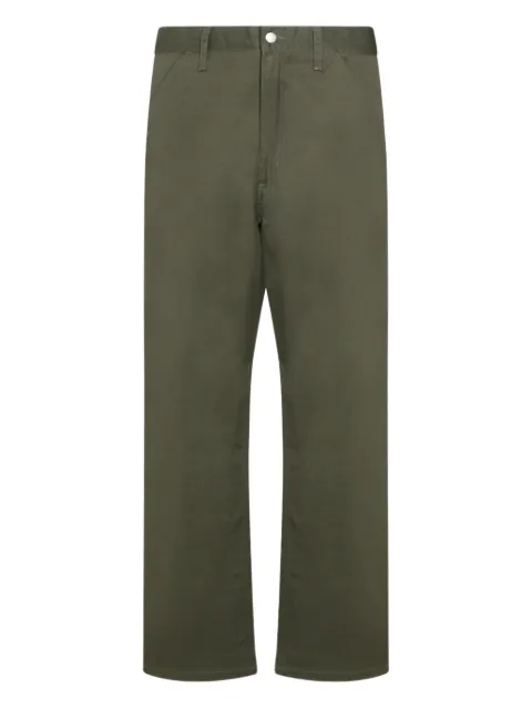 Carhartt WIP patch-pocket trousers Green I0349071102