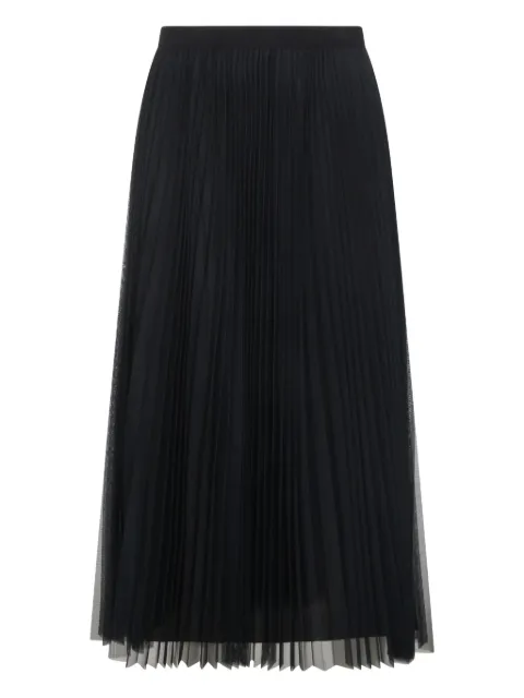 Fabiana Filippi midi pleated skirt Blue GND266F426L738