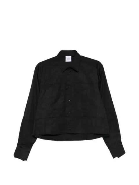 VETEMENTS pocket shirt Black UE76SH031B