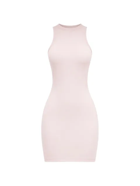 VETEMENTS round-neck sleeveless mini dress Neutrals WE76DR468P