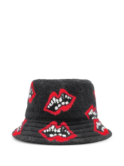 Chrome Hearts Chomper bucket hat Grey CHRM0611